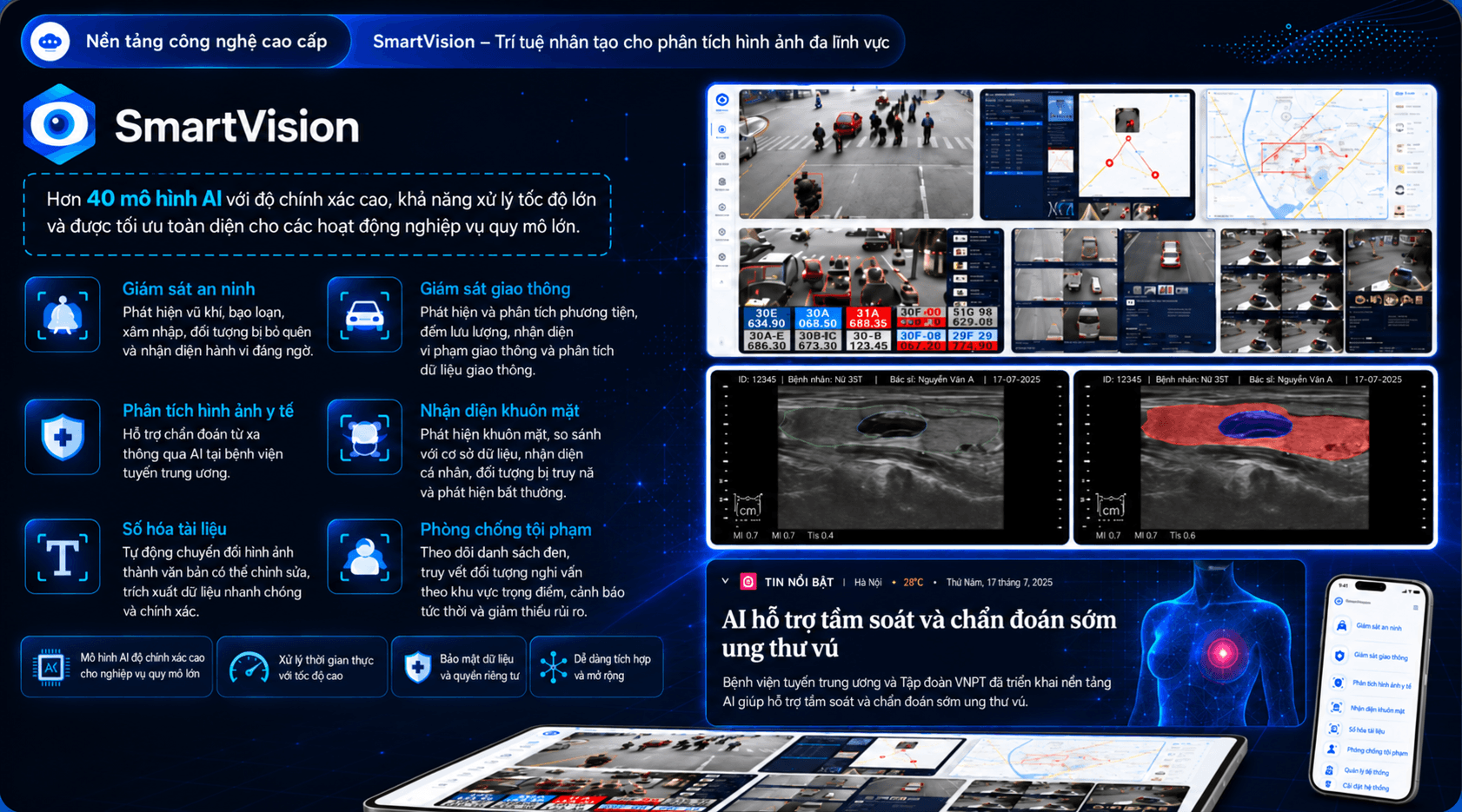 SmartVision Giao diện Platform